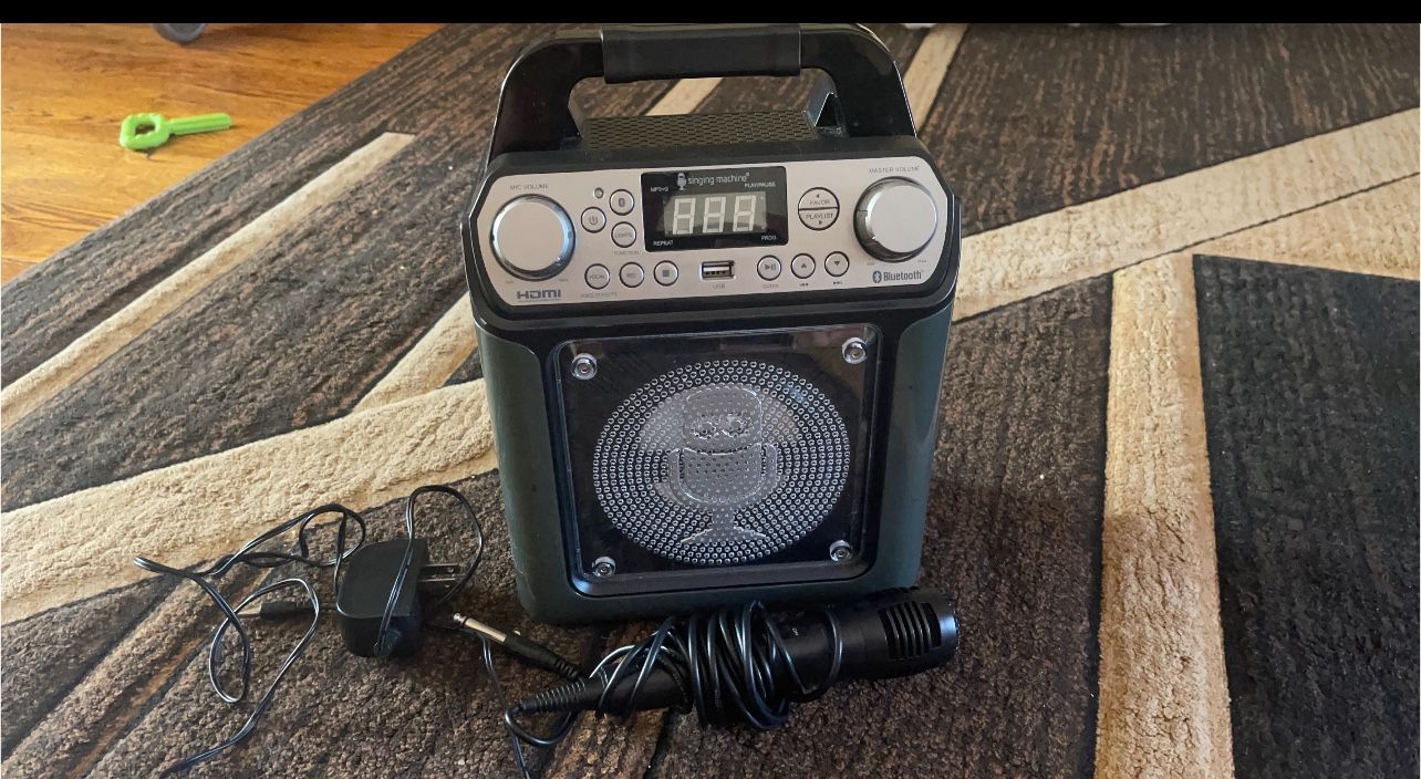 Singing Machine Karaoke System