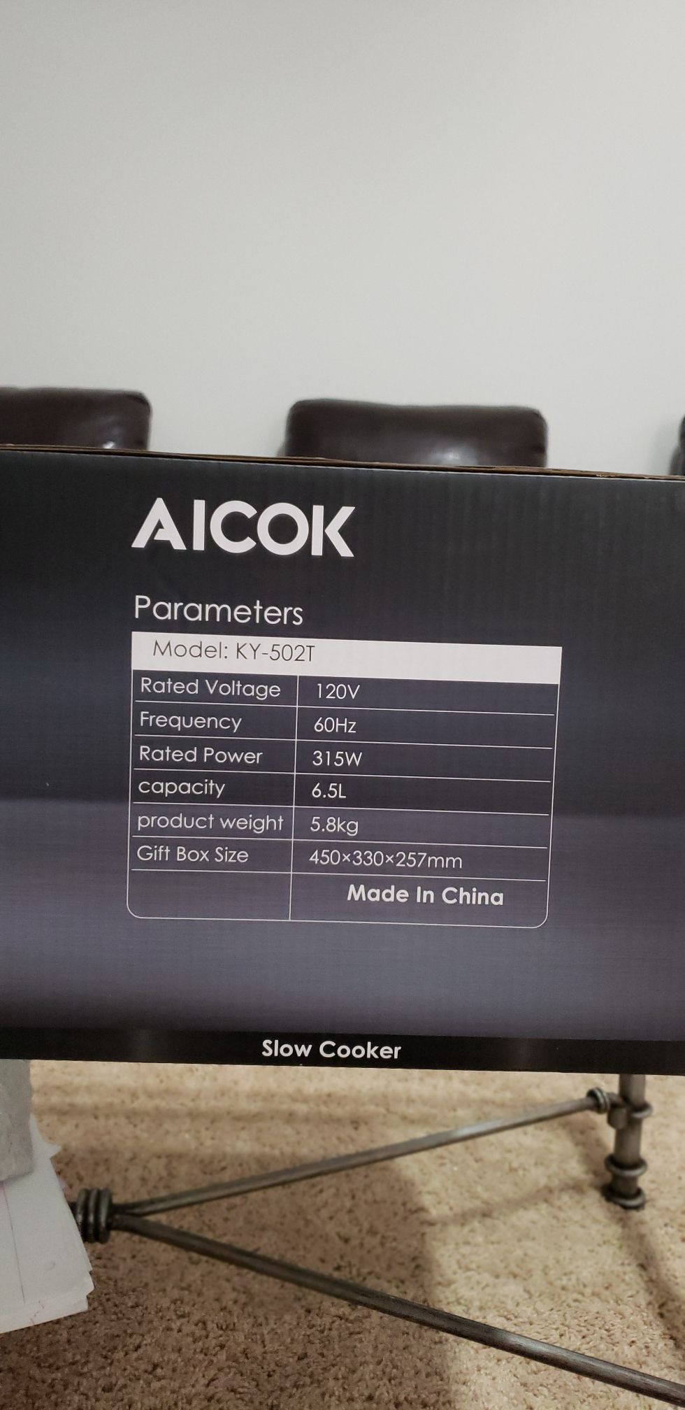 Slow cooker aicok brand