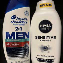 NOW $9.99 (PACK OF 2) SHAMPOO AND BODY WASH