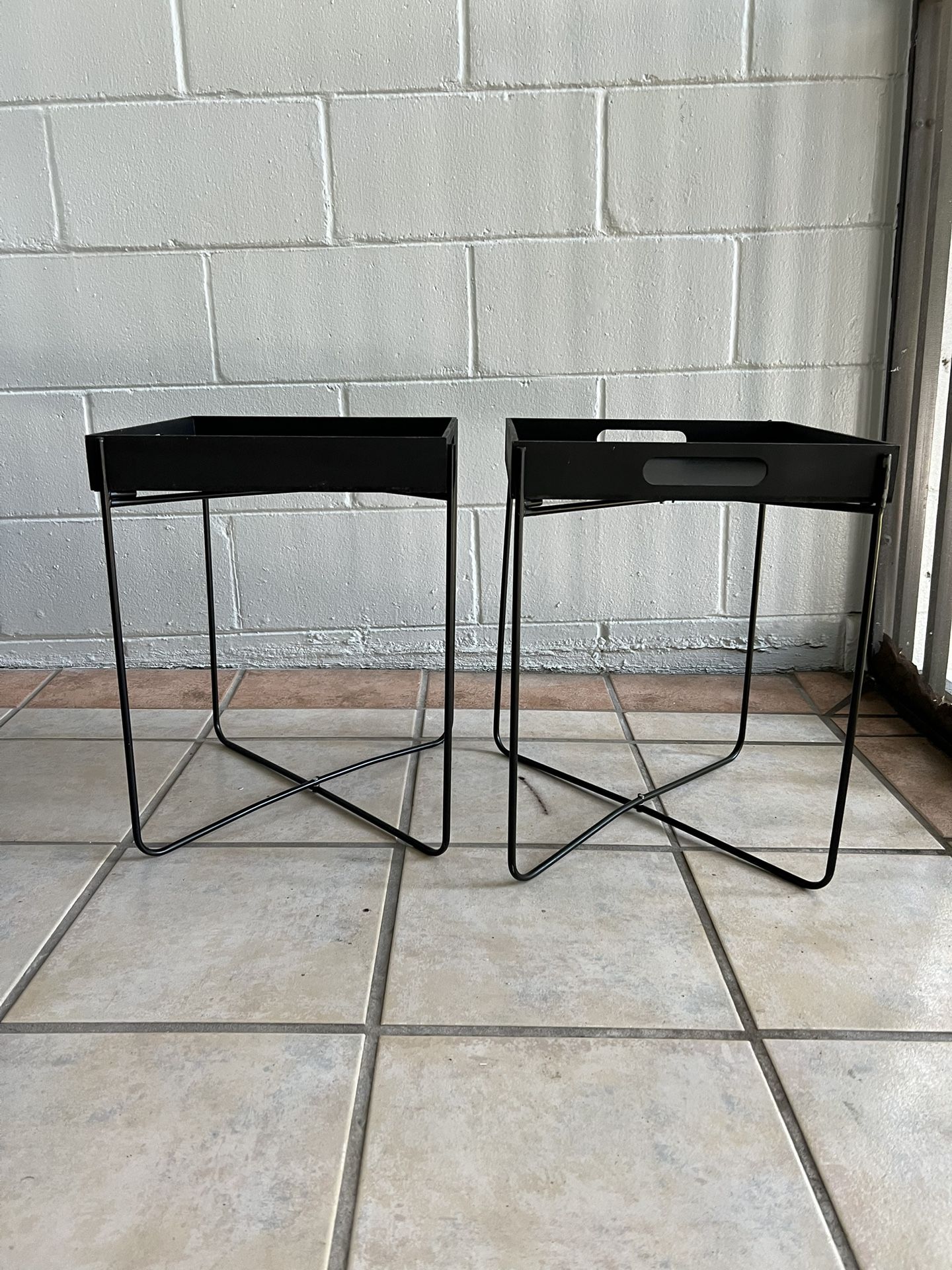 Black End/Side Table
