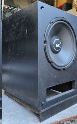 Subwoofer Vintage M&K Miller & Kreisel MX-80 ( 2 Subwoofer 12 Inch ) Works Perfect