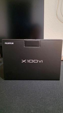 New Fujifilm X100VI, Black, Japan Version
