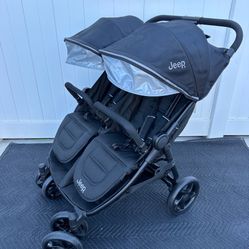 Stroller/ Jeep Destination Side By Side Double Stroller/ Kids/ Toddler/ Travel/ Twins/ Double Stroller