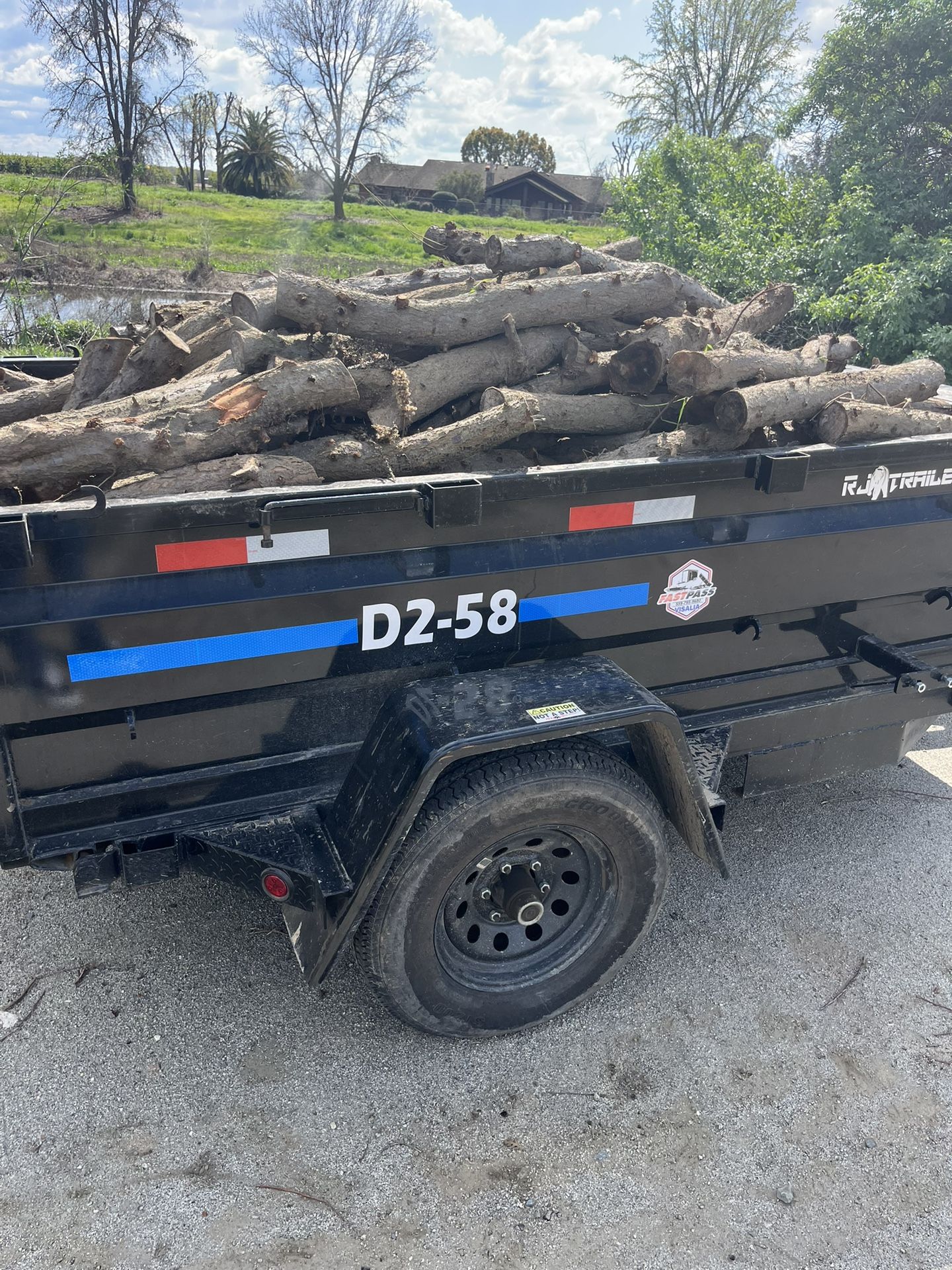 Plum Fire Wood Great For Bbqs