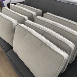 Gray Sofa Pillows, New!