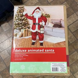 Animated Singing Santa Christmas Decoration