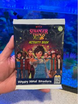McDonald's Happy Meal Readers: Stranger Things Activity Book #10 | Tales From 85