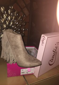 Brand New Beautiful Candies boots w/fringe