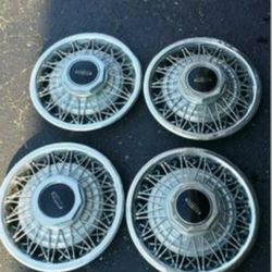 Lincoln Wire Wheel Covers 