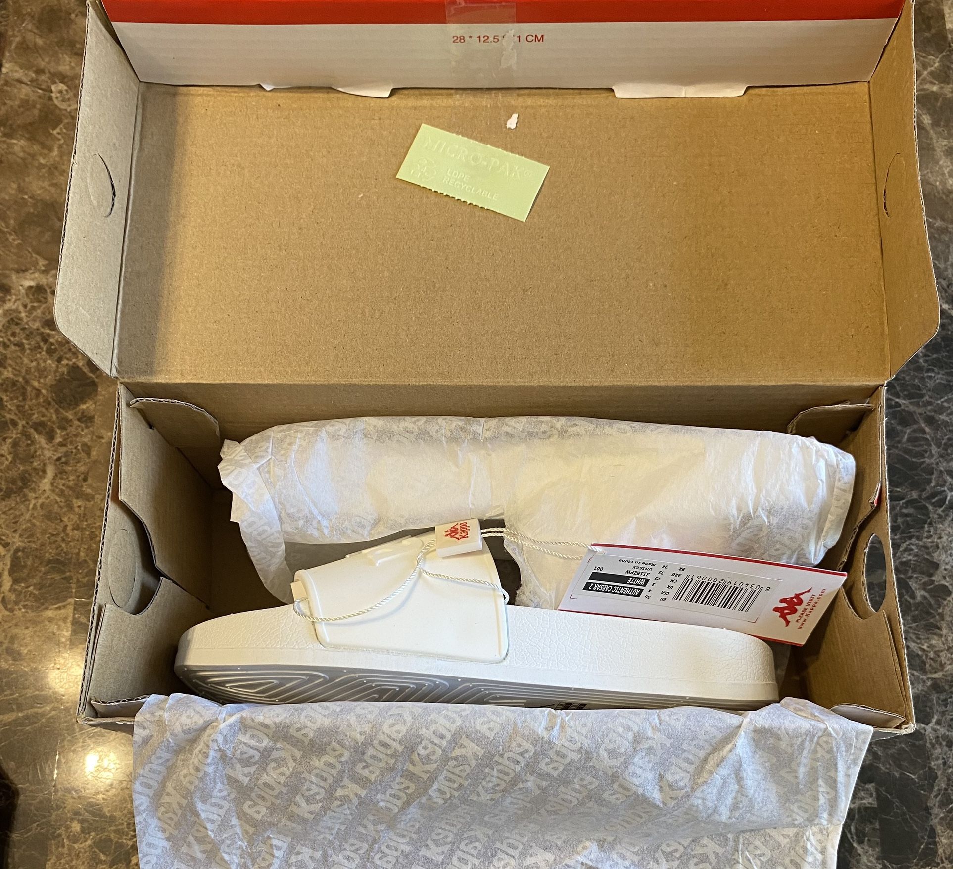 Kappa Women/kids Slides Size 4