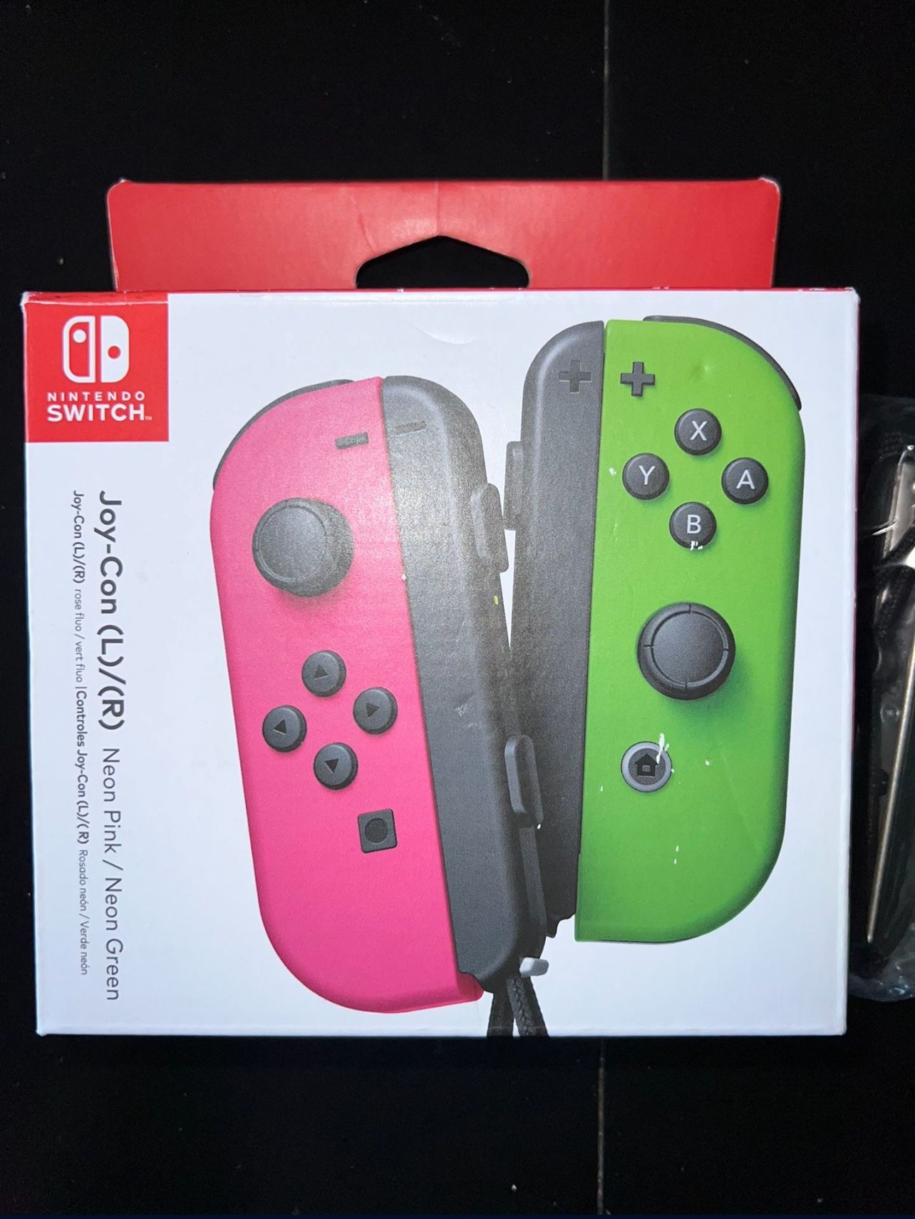 Nintendo Joy-Con (L/R) - Neon Pink / Neon Green