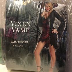 Vixen Vampire Adult/Teen Halloween Costume 7/9