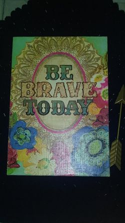 Heavy Canvas with Fake Decorative Arrow