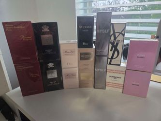 Perfumes and colognes available..Brand new!
