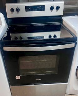 Whirlpool Electric Range Stainless Steel