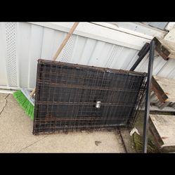 Two Extra Large Dog Cage 48”, 33, 32