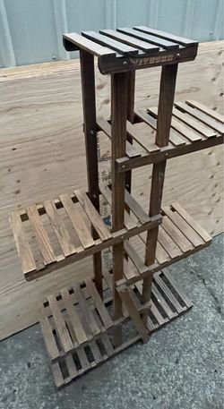 VIVOSUN Tiered Wooden Plant Stand