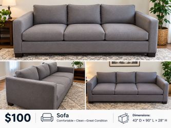 90” Comfy Sofa