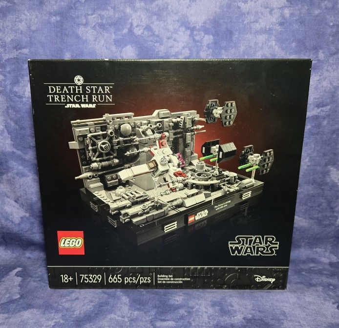 Lego Star Wars Death Star Trench Run 75329 • NIB Retired