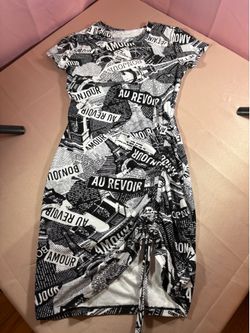 Graphic Dress XS