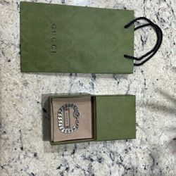 New Gucci Interlocking Chain Bracelet 