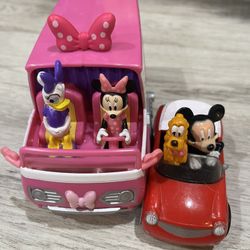 Mickey And Minnie Vehicles 