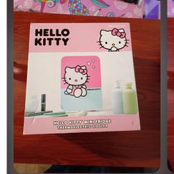 Hello Kitty mini fridge.