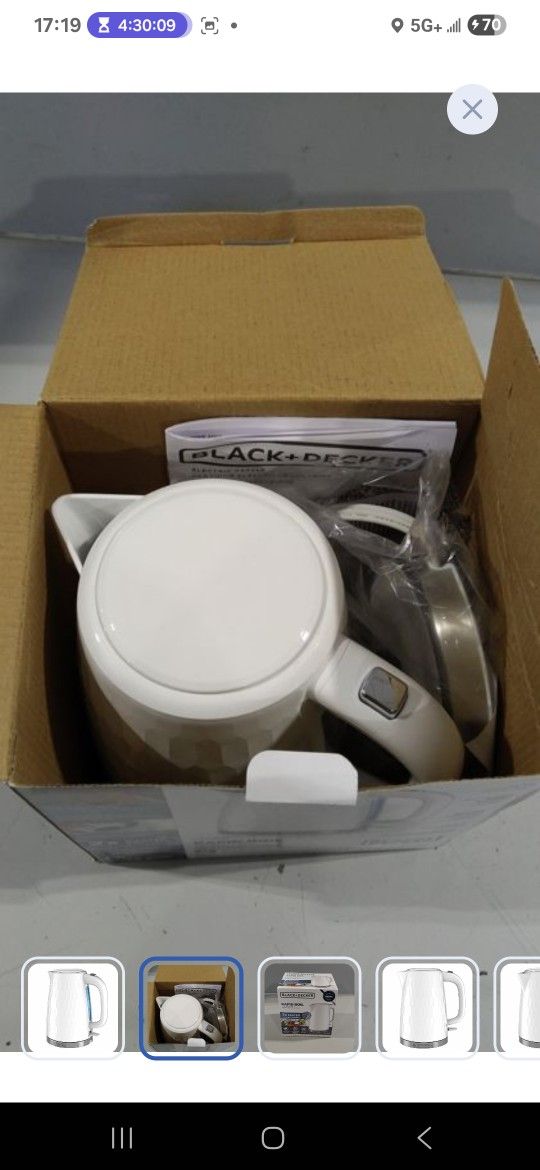 Electric Kettle - Pickup Discount