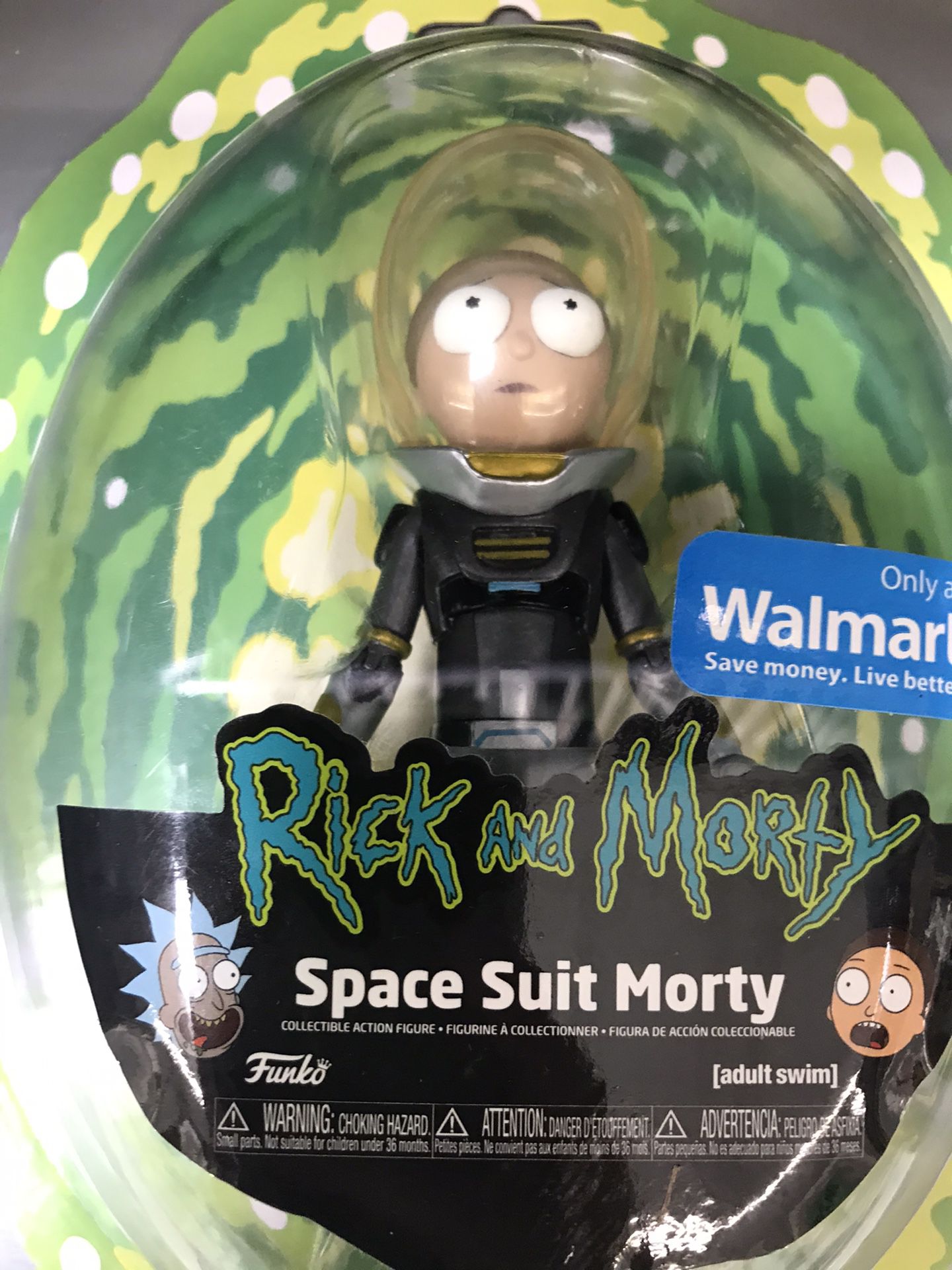 Funko Metallic Space Suit Rick and Morty 5 Inch Action Figure