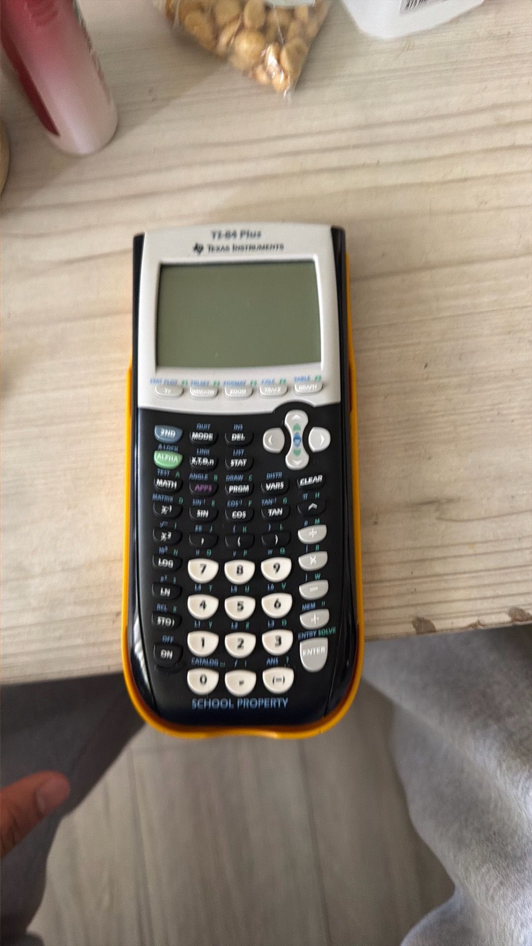 TI-84 graphing calculator plus