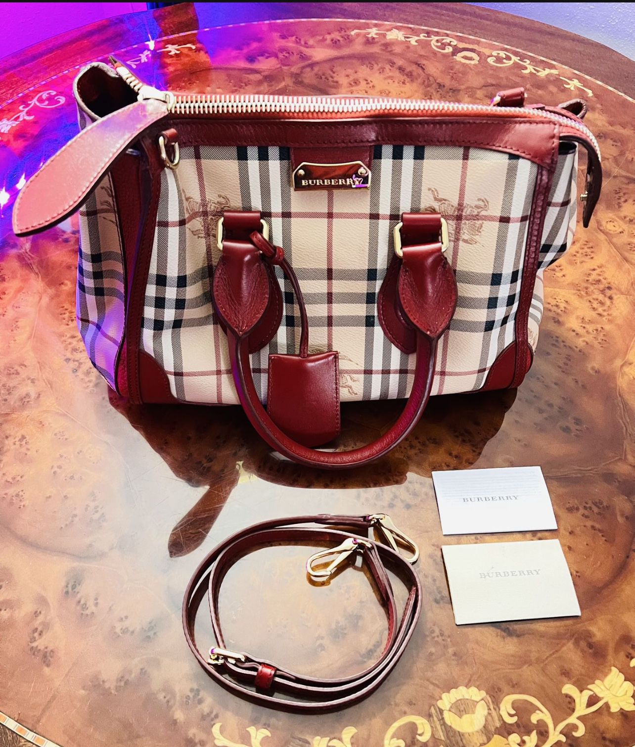 Burberry Authentic Handbag 