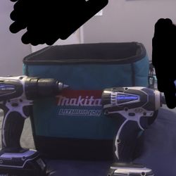 Makita Drills And Bag