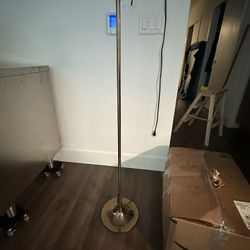 Laurel Rose Gold Midcentury Lamp