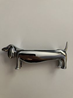 New Metal DACHSHUND Ring Holder - Dog Love Jewelry Decor