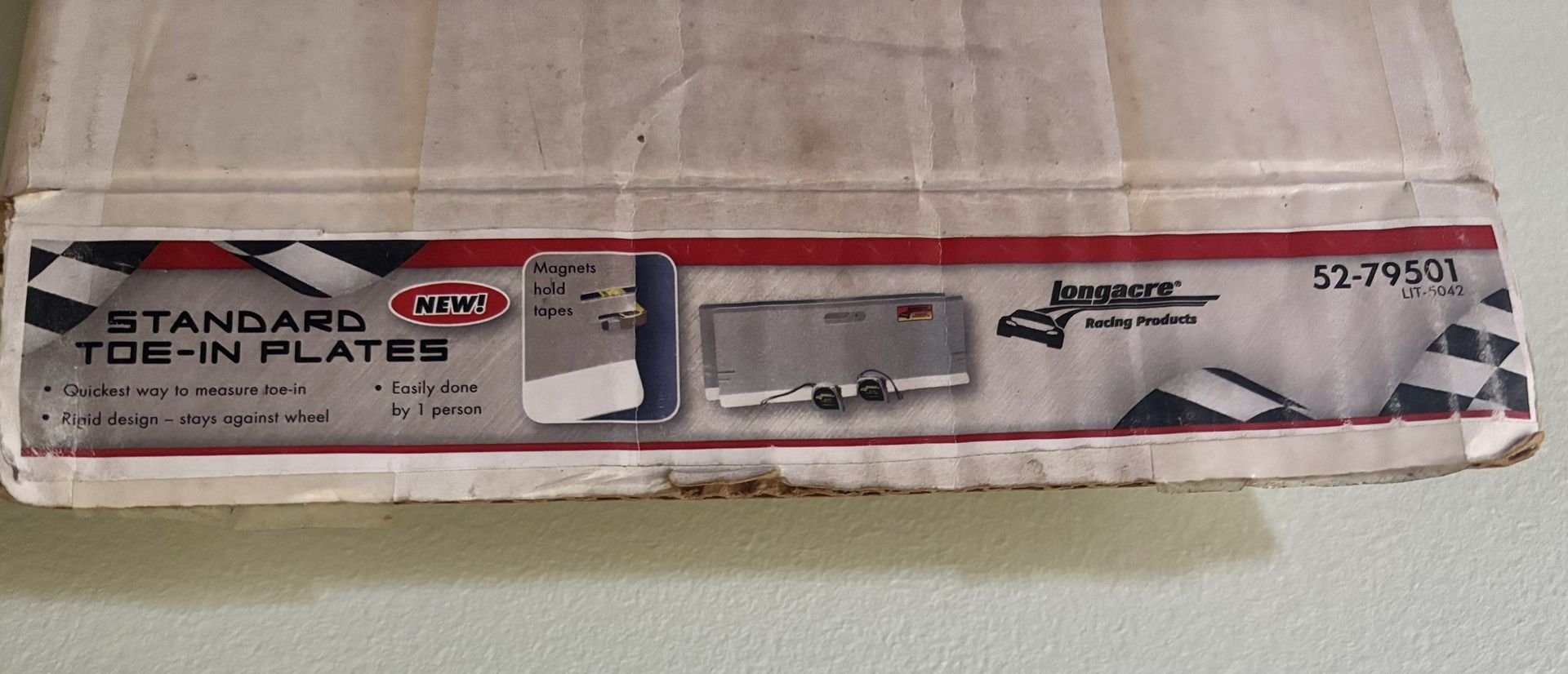 Longacre Aluminum Toe-in plates 52-79501 Alignment