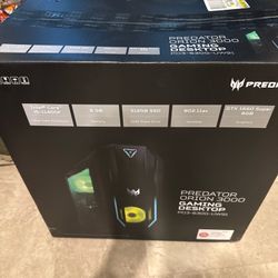 Acer Predator Orion 3000 (Intel Core i5 11th Gen. 8GB RAM Gaming Tower GTX 1660)