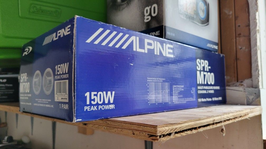 Alpine SPR-M700 marine Speakers
