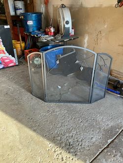 Fireplace screen