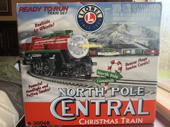 Lionel North Pole Central Train Set - Original Box
