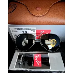 Ray-Ban RB3025 Black Lens Black Frame 58mm Sunglasses