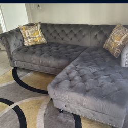 Grey Couch 