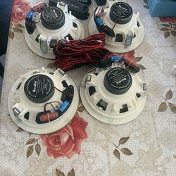 Herdio 4 Pcs Pow Output 150 Watt Max De 7.5 Pulgadas 