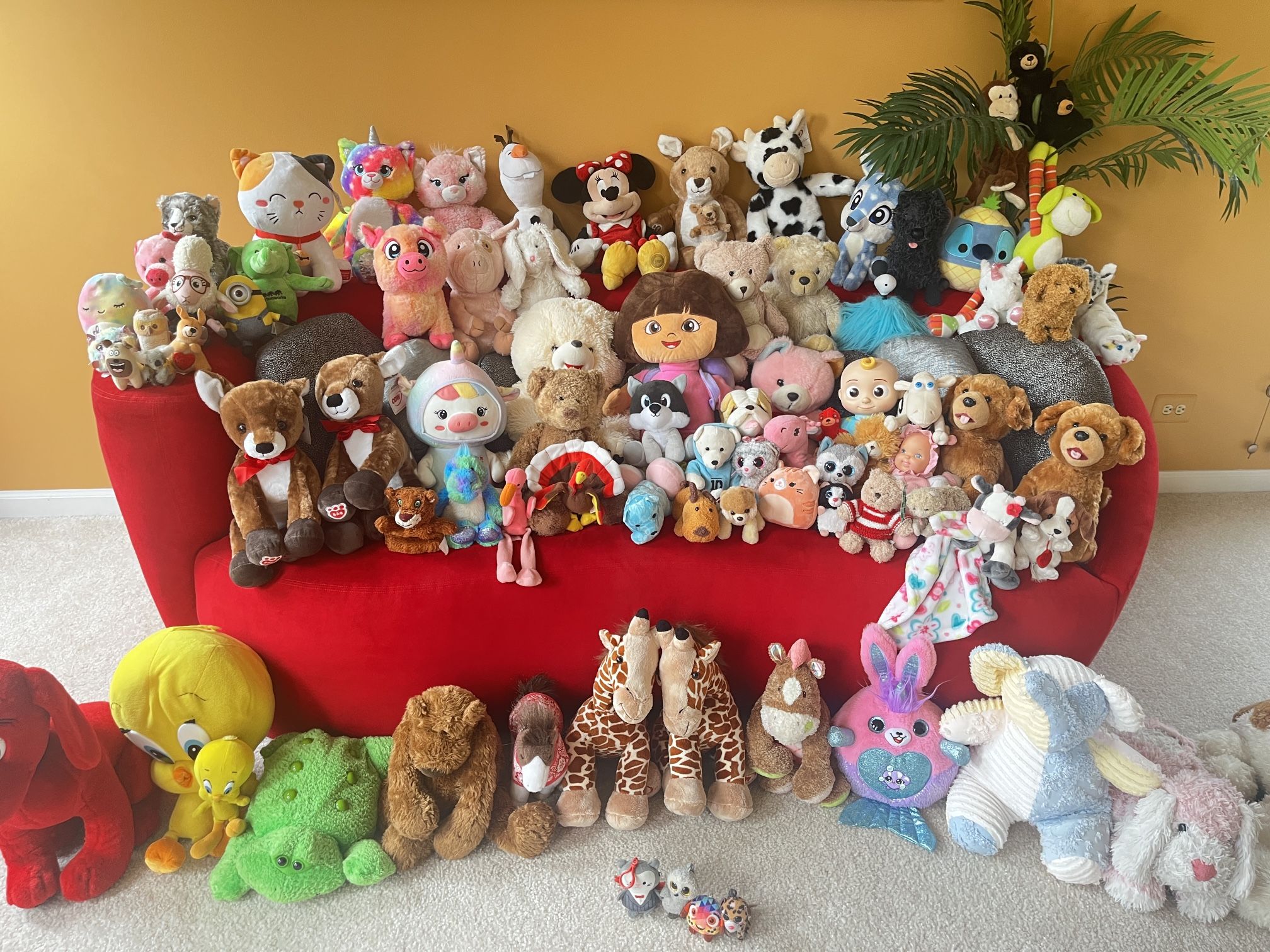 Plushies Soft Toys 100 Pieces