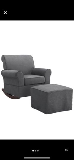 Rocker w/ ottoman