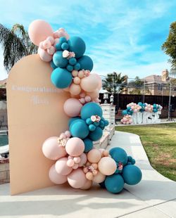 Balloon Garland Backdrop