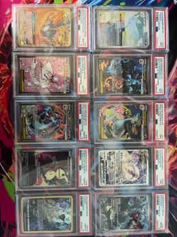 PSA Graded Card Lot $2600 for all, message me for specifics