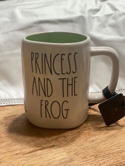 Rae Dunn mug Princess and the Frog