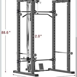 Home Gym - Cabled Power Cage.