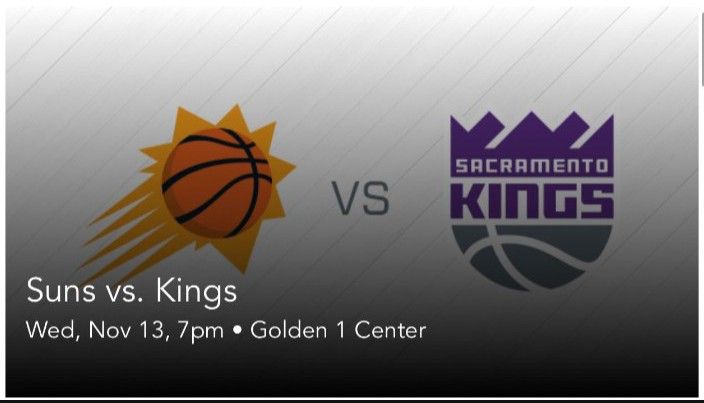 5 Ticket To Suns at Kings Is Available 