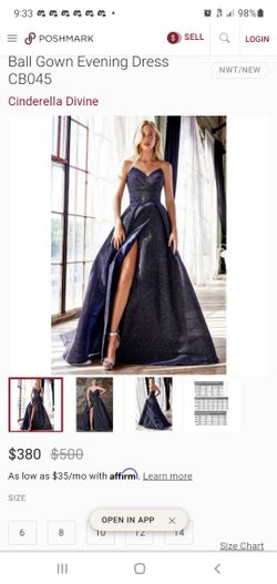 Ball Evening Gown Dress Size 18